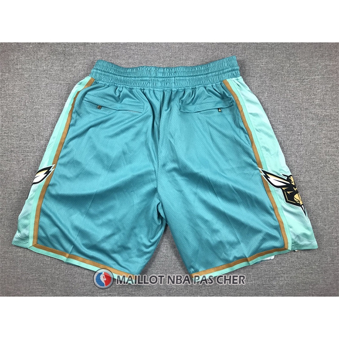 Short Charlotte Hornets Ville Just Don 2023-24 Vert